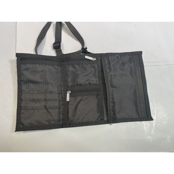 LeSportsac Small Crossbody Wallet Beauty Cosmetics Hair Stylist Rare Eyelash - Picture 13 of 16